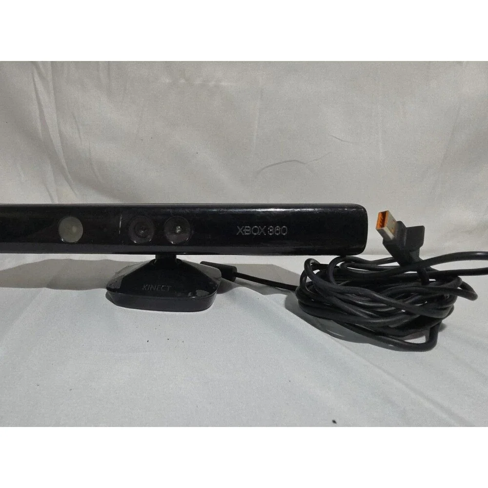 Official Microsoft Xbox 360 Kinect Motion Sensor Bar Tested Working